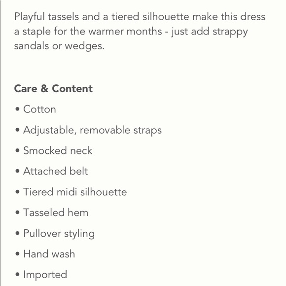 ✨ NWOT Anthropologie Feliza Tiered Midi Dress Sz M - Picture 5 of 5